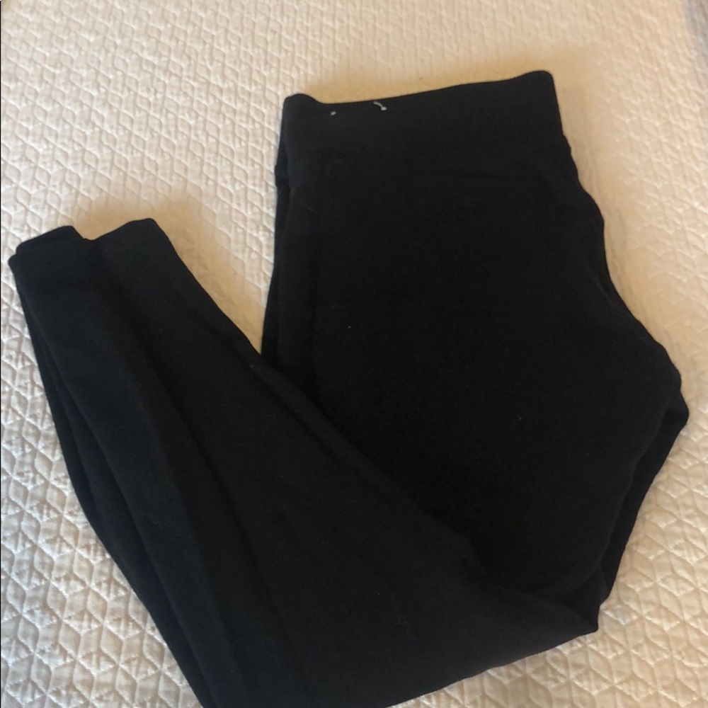 Ann Taylor loft full length black leggings